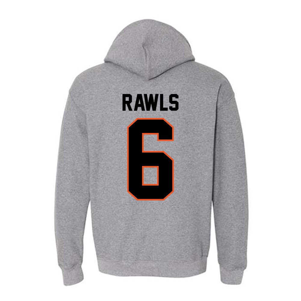 Oklahoma State - NCAA Football : Brandon Rawls - Classic Shersey Hooded Sweatshirt-1