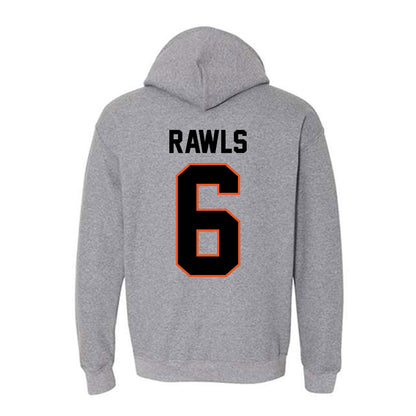 Oklahoma State - NCAA Football : Brandon Rawls - Classic Shersey Hooded Sweatshirt-1