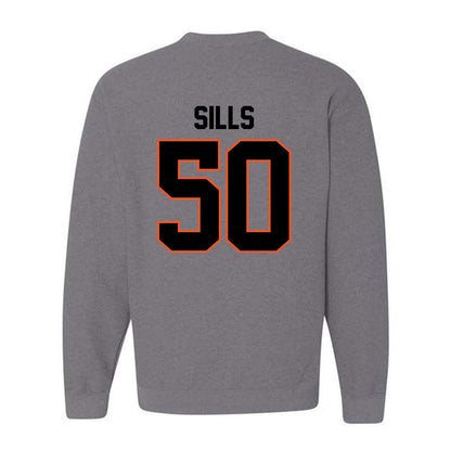 Oklahoma State - NCAA Football : Wiley Sills - Classic Shersey Crewneck Sweatshirt