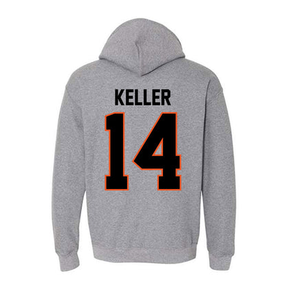 Oklahoma State - NCAA Men's Basketball : Jamyron Keller - Classic Shersey Hooded Sweatshirt-1