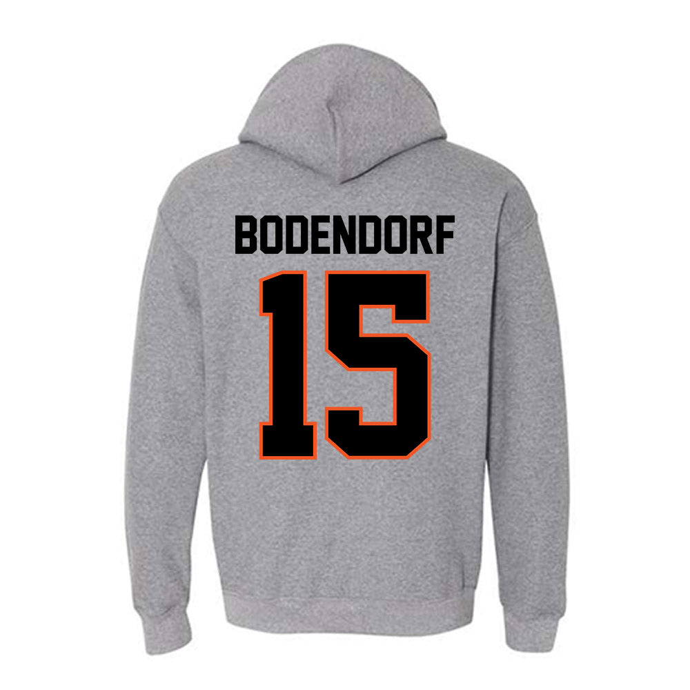 Oklahoma State - NCAA Baseball : Harrison Bodendorf - Classic Shersey Hooded Sweatshirt-1