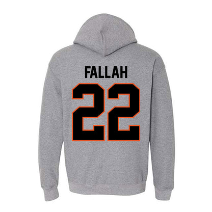 Oklahoma State - NCAA Men's Basketball : Parsa Fallah - Classic Shersey Hooded Sweatshirt-1
