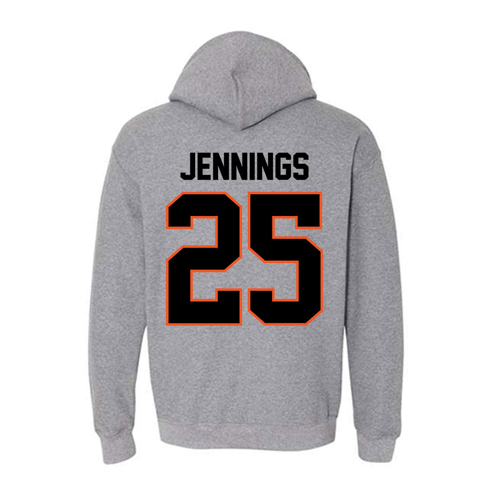 Oklahoma State - NCAA Men's Basketball : Robert Jennings - Classic Shersey Hooded Sweatshirt