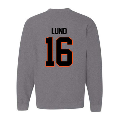 Oklahoma State - NCAA Baseball : Ethan Lund - Classic Shersey Crewneck Sweatshirt-1
