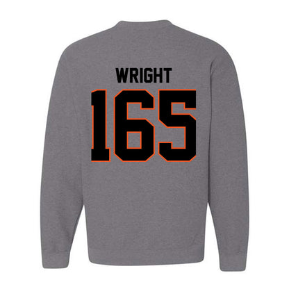 Oklahoma State - NCAA Wrestling : Jaxen Wright - Classic Shersey Crewneck Sweatshirt