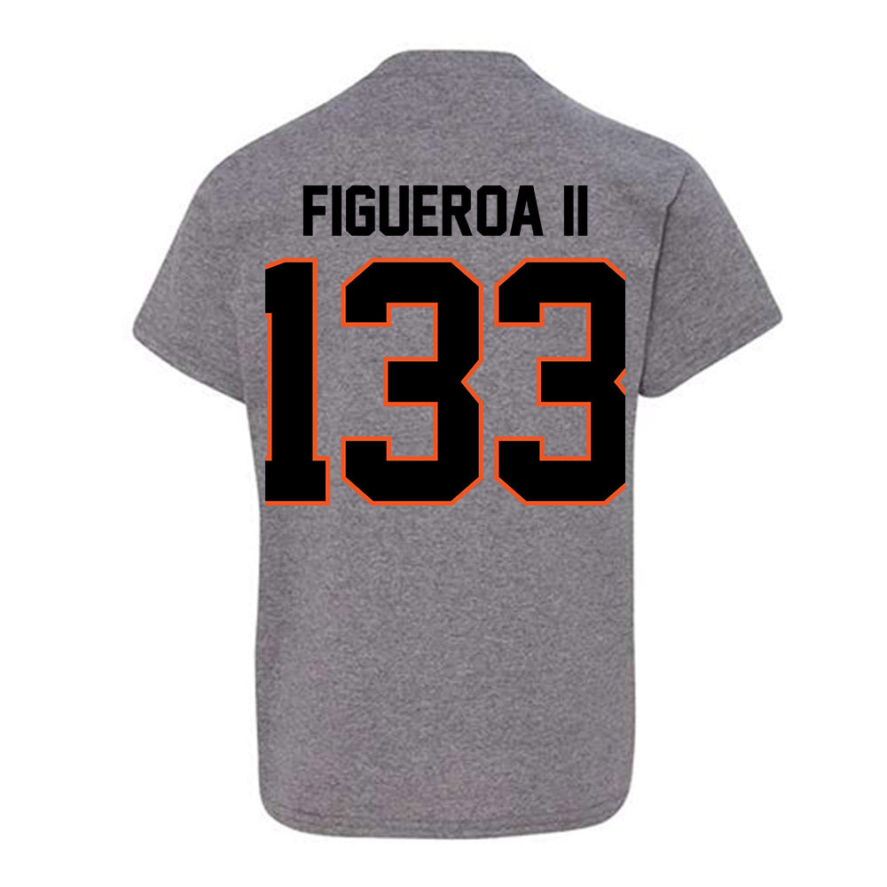 Oklahoma State - NCAA Wrestling : Richard Figueroa II - Classic Shersey Youth T-Shirt-1