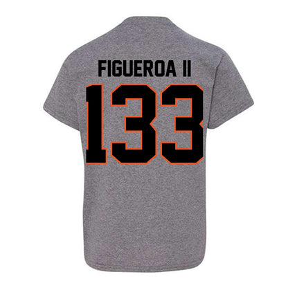 Oklahoma State - NCAA Wrestling : Richard Figueroa II - Classic Shersey Youth T-Shirt-1
