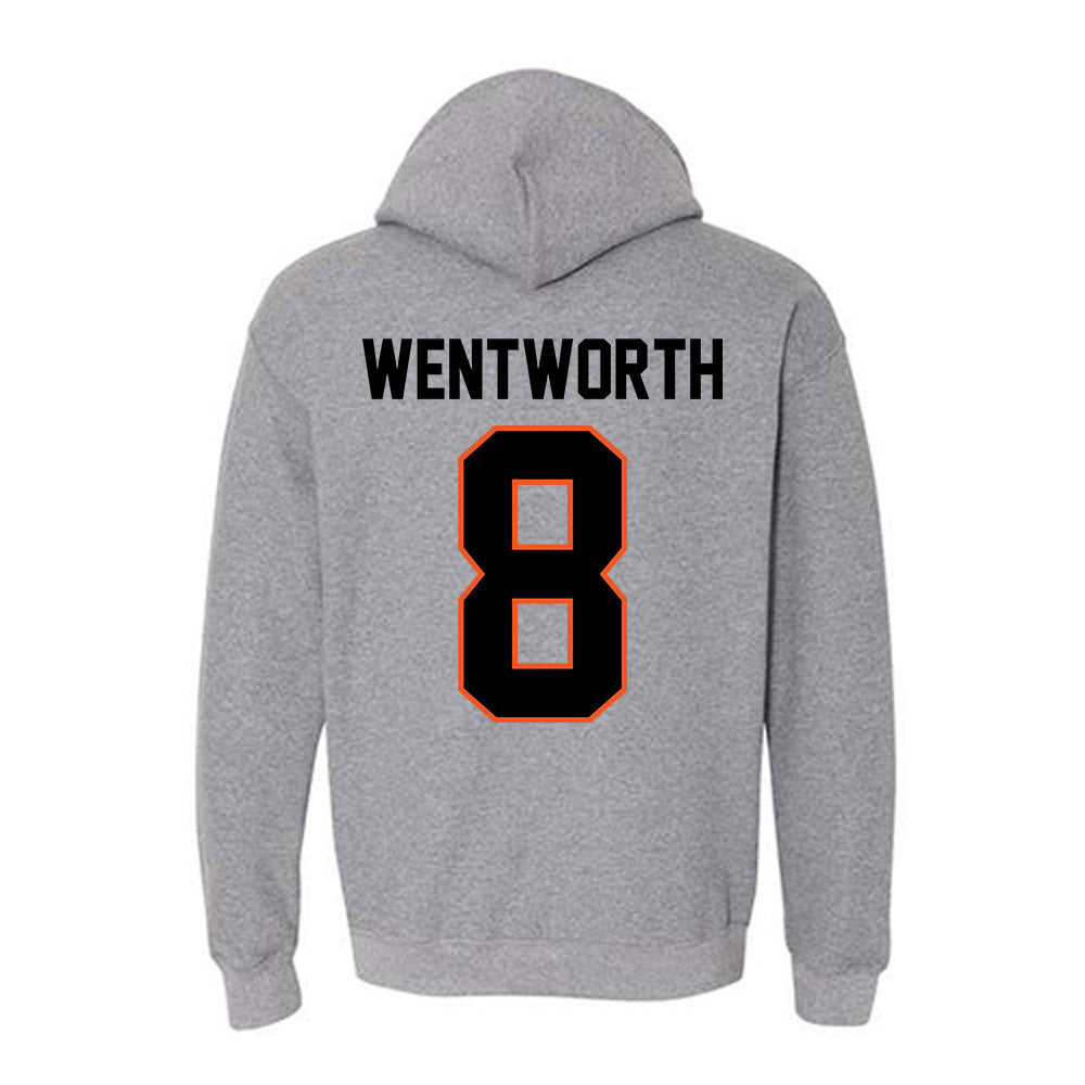 Oklahoma State - NCAA Baseball : TP Wentworth - Classic Shersey Hooded Sweatshirt-1