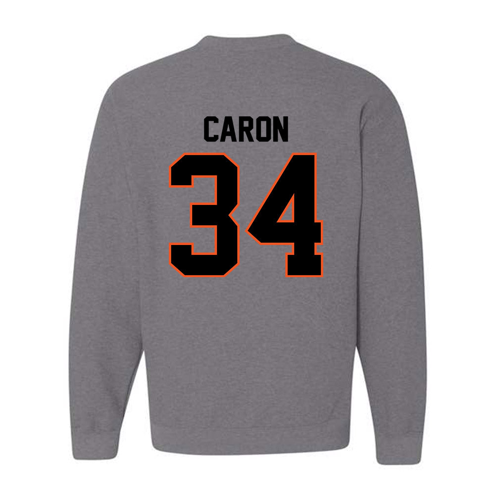 Oklahoma State - NCAA Men's Basketball : Tyler Caron - Classic Shersey Crewneck Sweatshirt