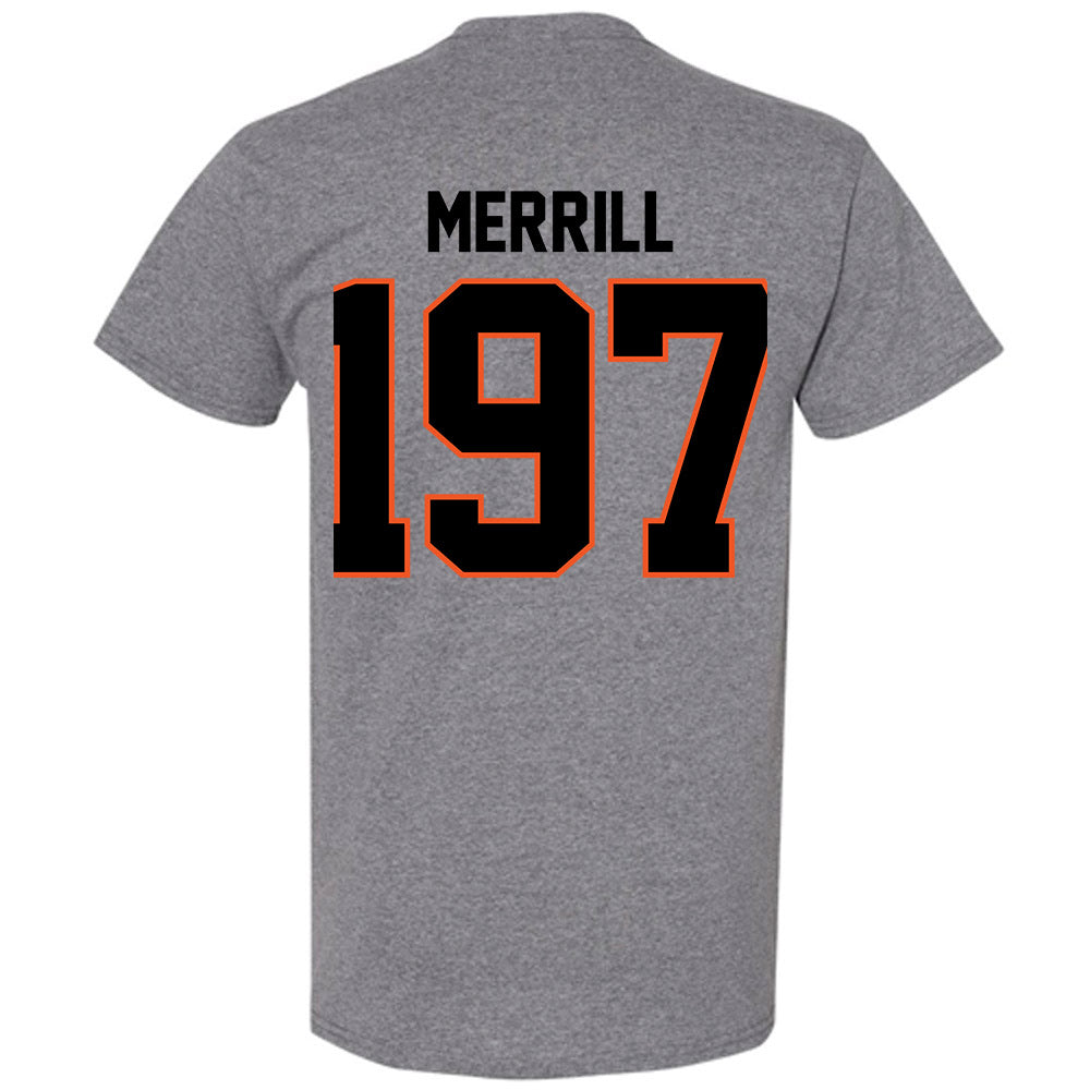 Oklahoma State - NCAA Wrestling : Cody Merrill - Classic Shersey T-Shirt-1