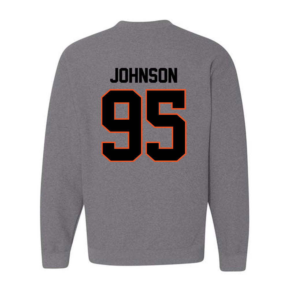 Oklahoma State - NCAA Football : Jaleel Johnson - Classic Shersey Crewneck Sweatshirt