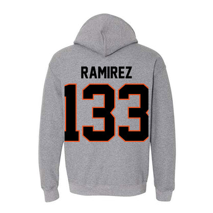 Oklahoma State - NCAA Wrestling : Ronnie Ramirez - Classic Shersey Hooded Sweatshirt-1
