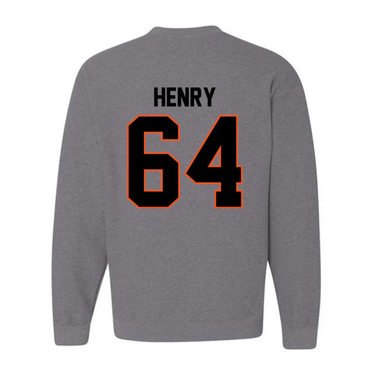 Oklahoma State - NCAA Football : Jarrett Henry - Classic Shersey Crewneck Sweatshirt