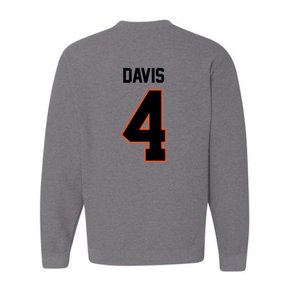 Oklahoma State - NCAA Men's Basketball : Davonte Davis - Classic Shersey Crewneck Sweatshirt-1