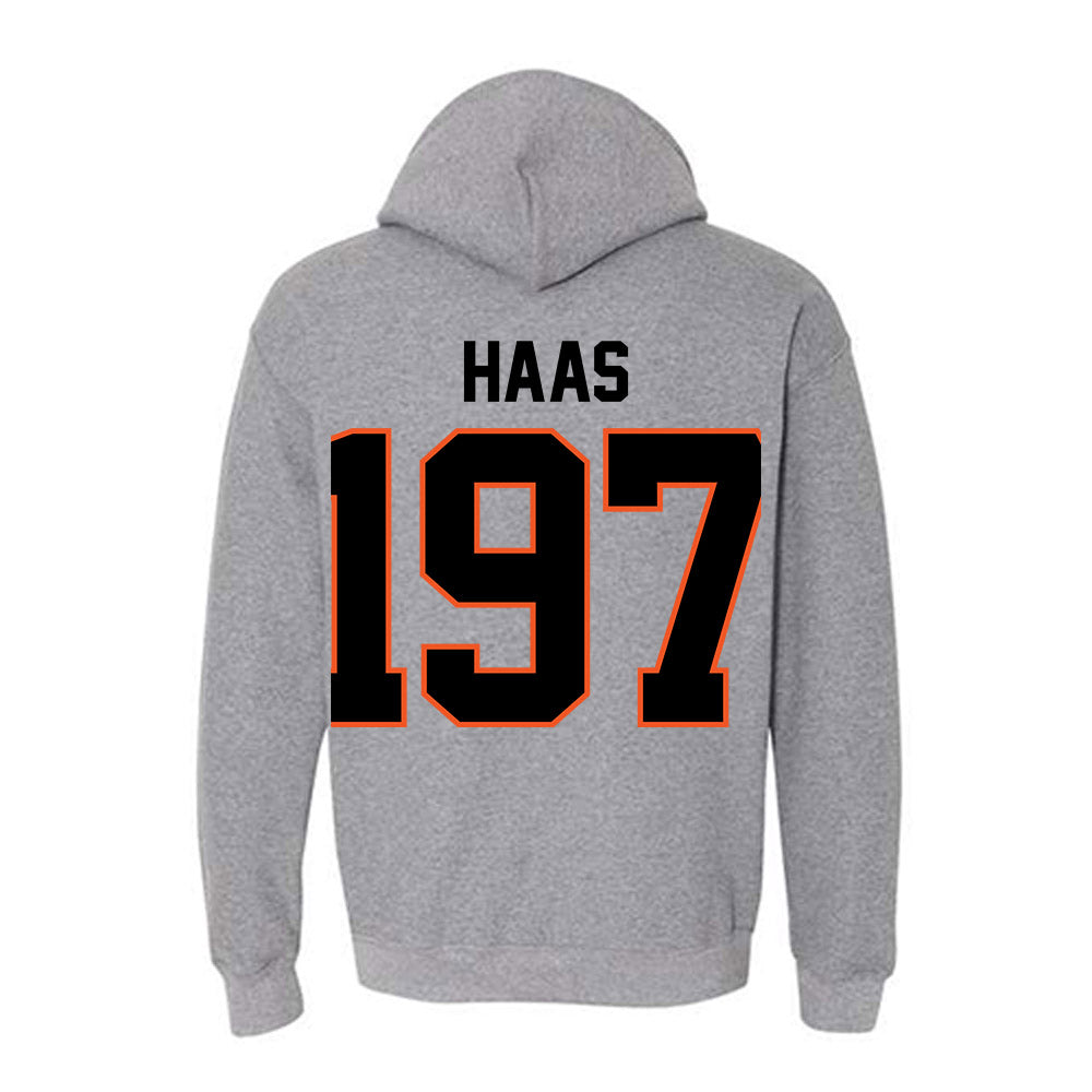 Oklahoma State - NCAA Wrestling : Kyle Haas - Classic Shersey Hooded Sweatshirt