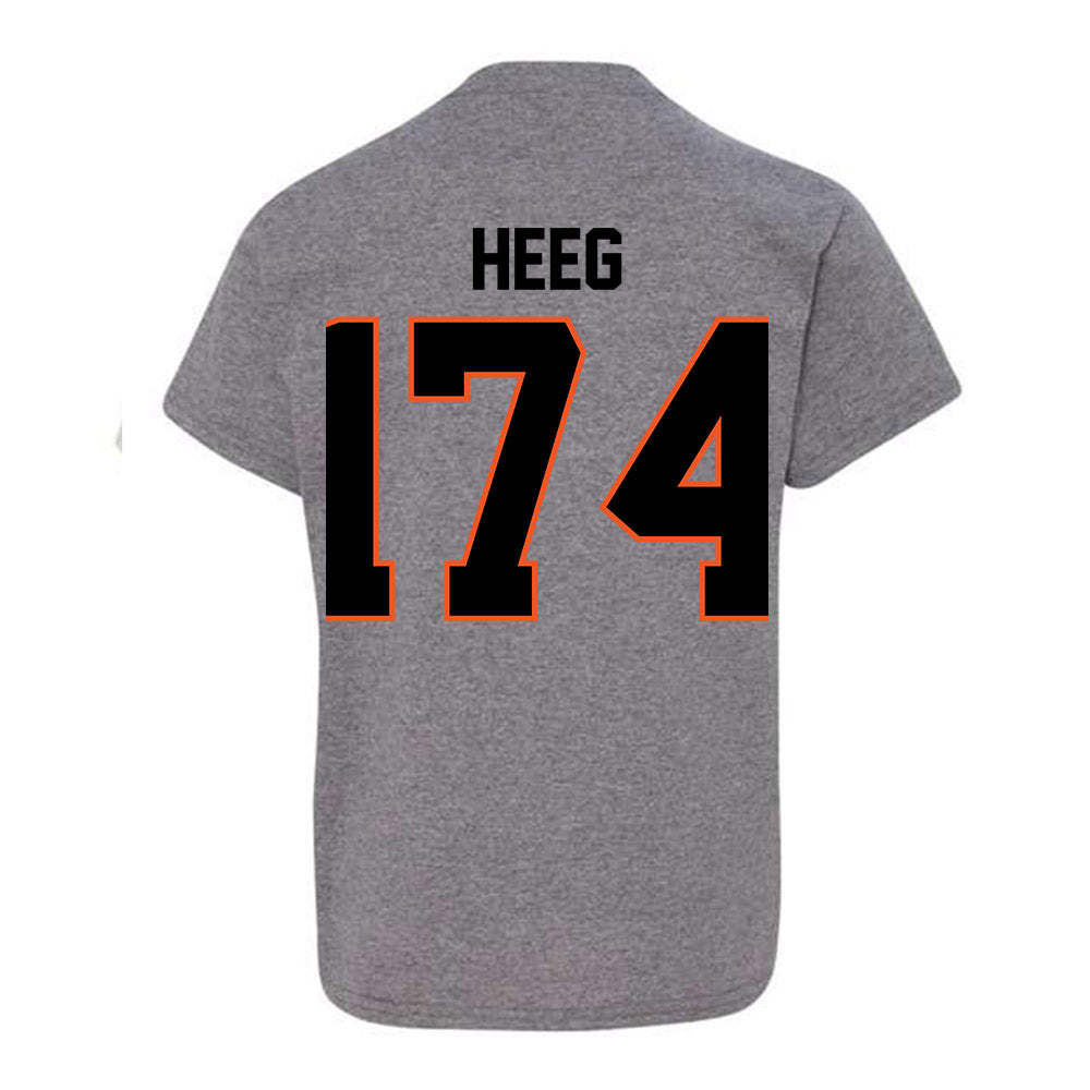 Oklahoma State - NCAA Wrestling : AJ Heeg - Classic Shersey Youth T-Shirt