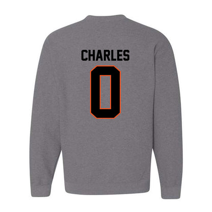 Oklahoma State - NCAA Football : Malik Charles - Classic Shersey Crewneck Sweatshirt-1