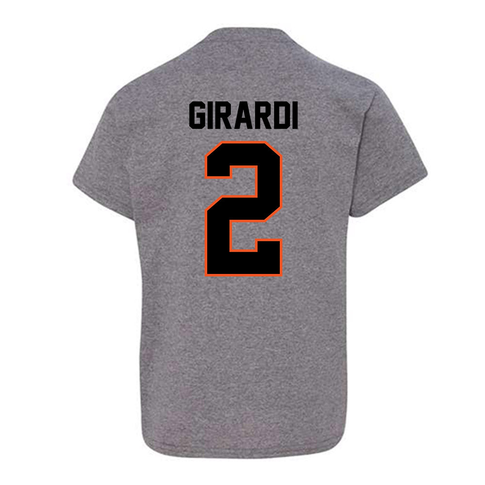Oklahoma State - NCAA Women's Basketball : Lena Girardi - Classic Shersey Youth T-Shirt-1
