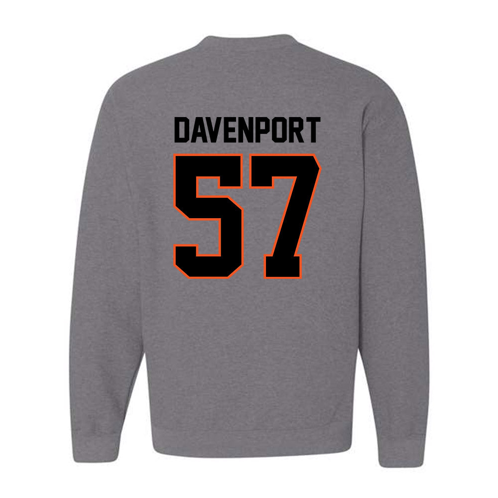 Oklahoma State - NCAA Football : Aidan Davenport - Classic Shersey Crewneck Sweatshirt