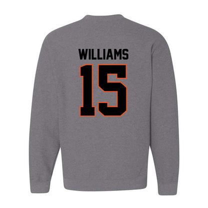 Oklahoma State - NCAA Football : Ty Williams - Classic Shersey Crewneck Sweatshirt