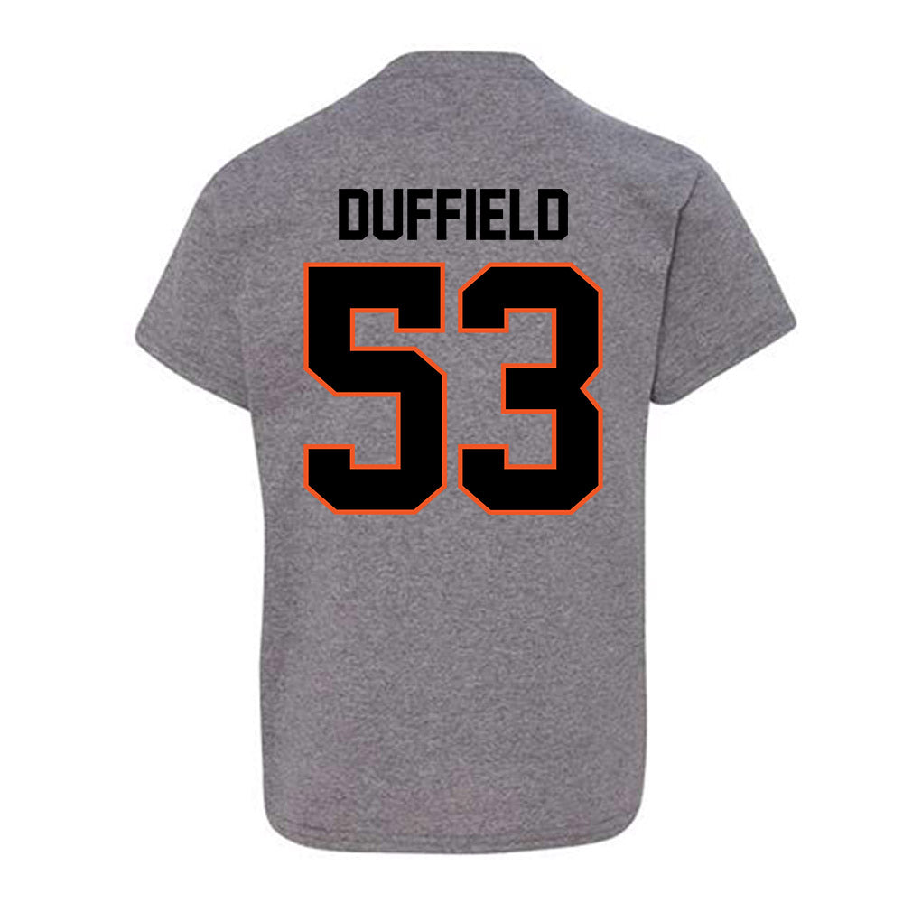 Oklahoma State - NCAA Football : Jaxson Duffield - Classic Shersey Youth T-Shirt-1