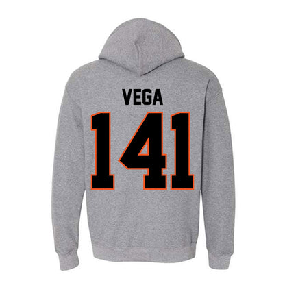 Oklahoma State - NCAA Wrestling : Sergio Vega - Classic Shersey Hooded Sweatshirt-1