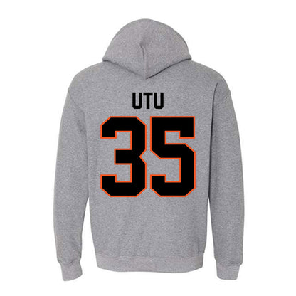 Oklahoma State - NCAA Football : Poasa Utu - Classic Shersey Hooded Sweatshirt