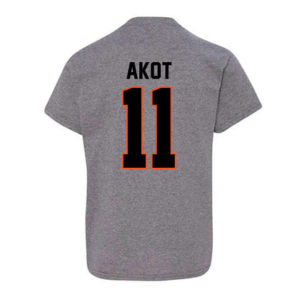 Oklahoma State - NCAA Women's Basketball : Achol Akot - Classic Shersey Youth T-Shirt-1
