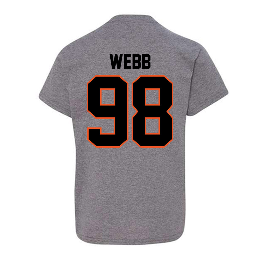 Oklahoma State - NCAA Football : Luke Webb - Classic Shersey Youth T-Shirt-1