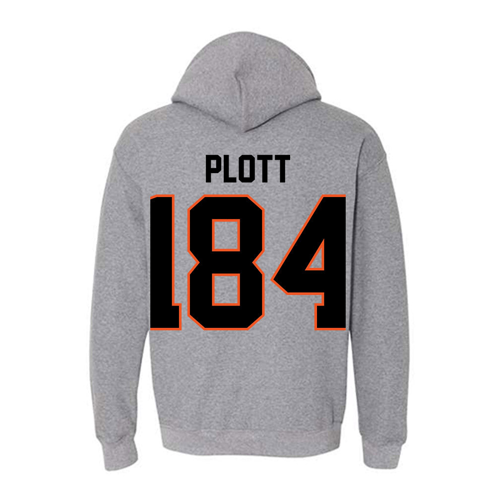 Oklahoma State - NCAA Wrestling : Dustin Plott - Classic Shersey Hooded Sweatshirt