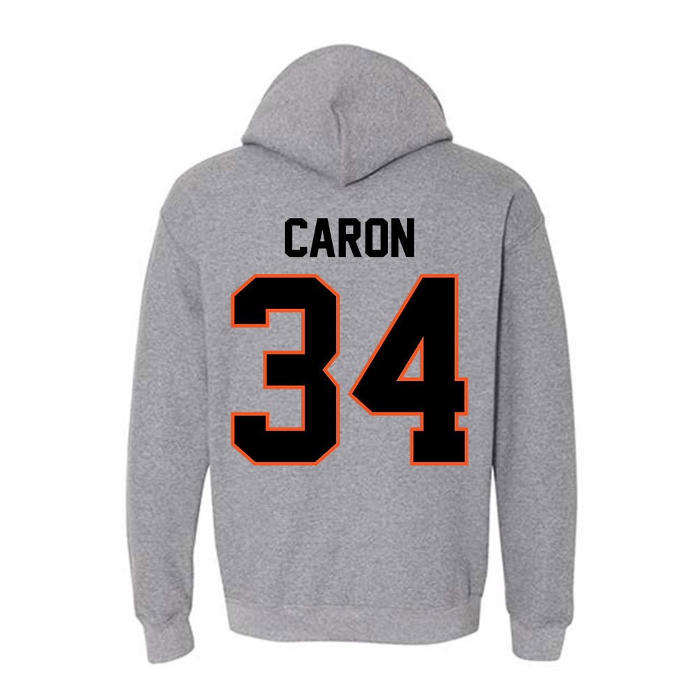 Oklahoma State - NCAA Men's Basketball : Tyler Caron - Classic Shersey Hooded Sweatshirt