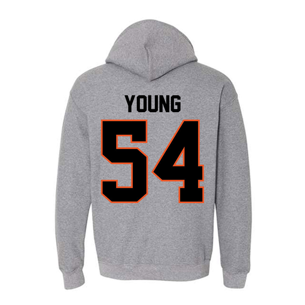 Oklahoma State - NCAA Football : Austin Young - Classic Shersey Hooded Sweatshirt