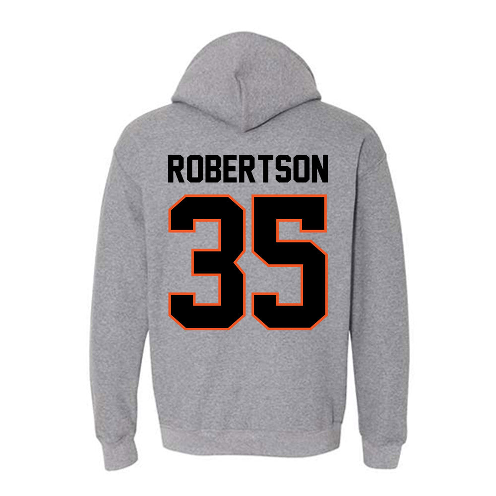 Oklahoma State - NCAA Football : Baxter Robertson - Classic Shersey Hooded Sweatshirt