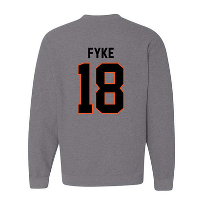 Oklahoma State - NCAA Baseball : Kai Fyke - Classic Shersey Crewneck Sweatshirt-1