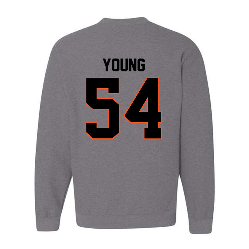 Oklahoma State - NCAA Football : Austin Young - Classic Shersey Crewneck Sweatshirt