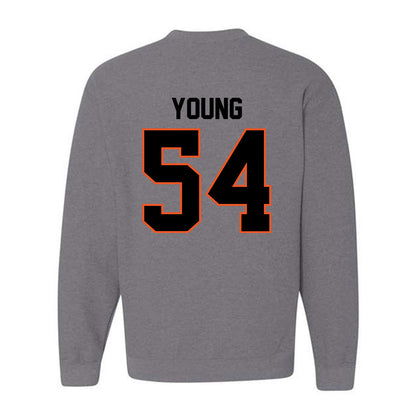 Oklahoma State - NCAA Football : Austin Young - Classic Shersey Crewneck Sweatshirt