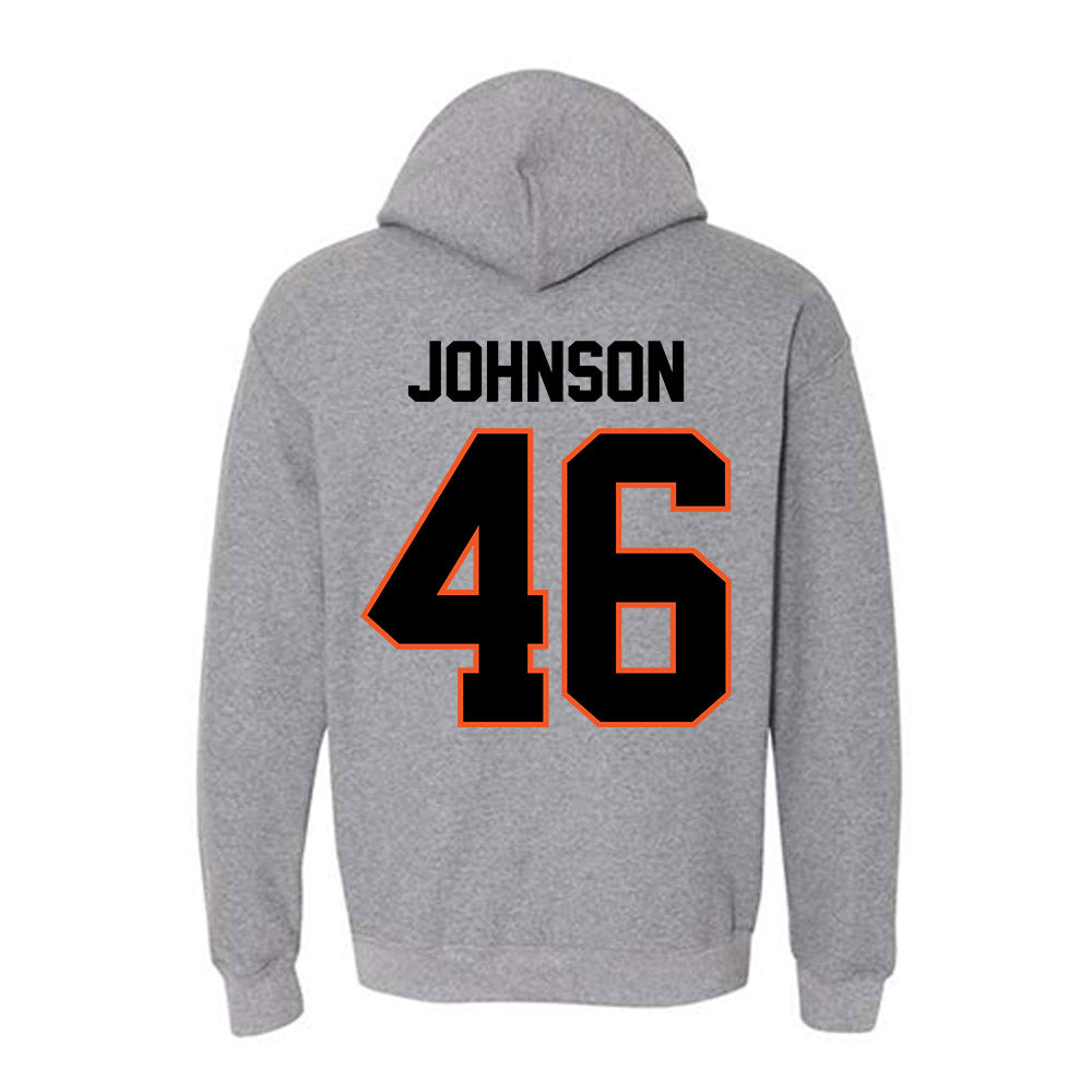 Oklahoma State - NCAA Football : Temerrick Johnson - Classic Shersey Hooded Sweatshirt