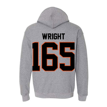 Oklahoma State - NCAA Wrestling : Jaxen Wright - Classic Shersey Hooded Sweatshirt