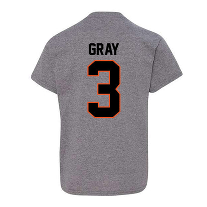 Oklahoma State - NCAA Women's Basketball : Micah Gray - Classic Shersey Youth T-Shirt-1