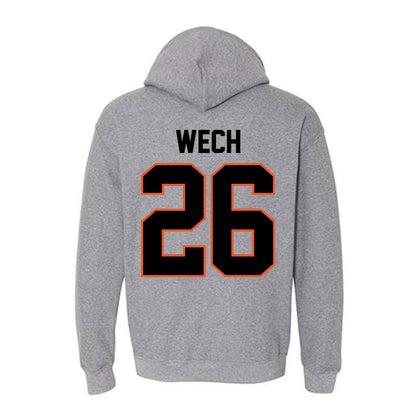 Oklahoma State - NCAA Baseball : Noah Wech - Classic Shersey Hooded Sweatshirt-1