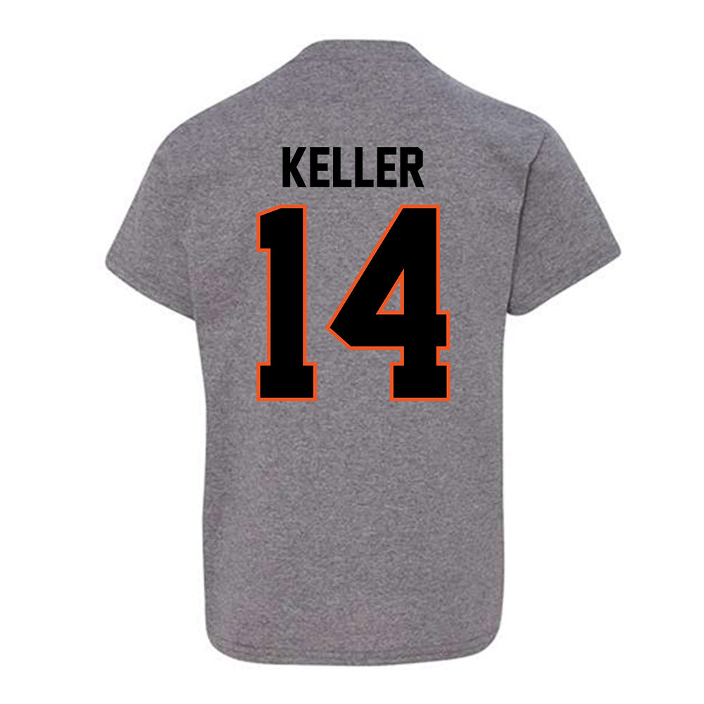 Oklahoma State - NCAA Men's Basketball : Jamyron Keller - Classic Shersey Youth T-Shirt-1