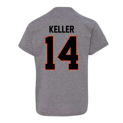 Oklahoma State - NCAA Men's Basketball : Jamyron Keller - Classic Shersey Youth T-Shirt-1