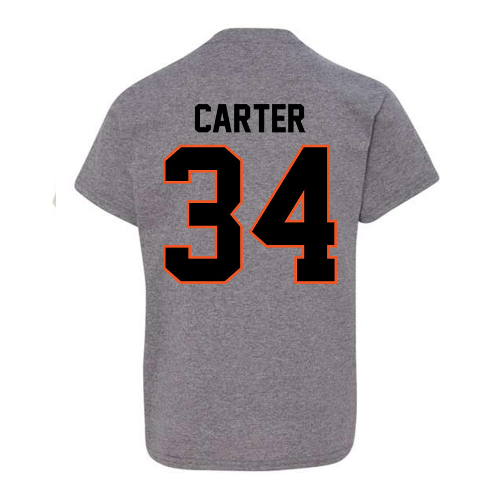 Oklahoma State - NCAA Baseball : Charlie Carter - Classic Shersey Youth T-Shirt