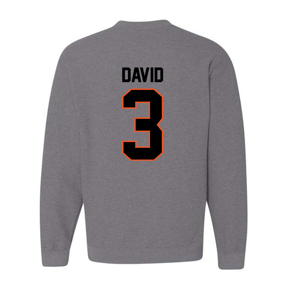 Oklahoma State - NCAA Softball : Scotland David - Classic Shersey Crewneck Sweatshirt