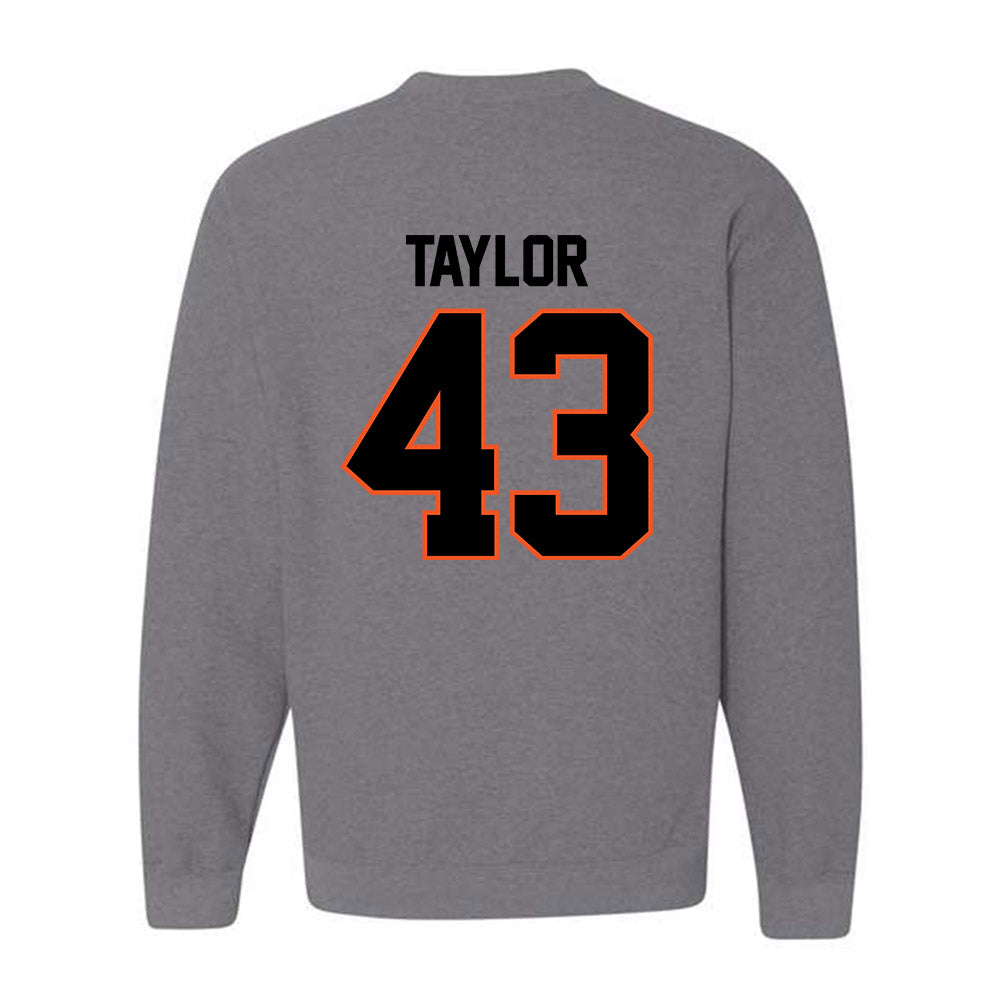 Oklahoma State - NCAA Baseball : Riley Taylor - Classic Shersey Crewneck Sweatshirt