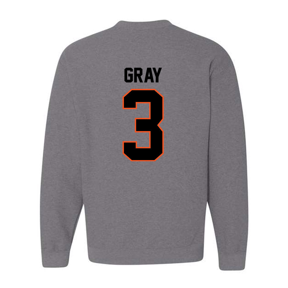 Oklahoma State - NCAA Women's Basketball : Micah Gray - Classic Shersey Crewneck Sweatshirt-1