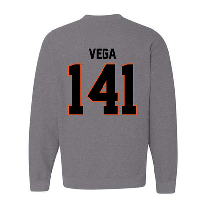 Oklahoma State - NCAA Wrestling : Sergio Vega - Classic Shersey Crewneck Sweatshirt-1