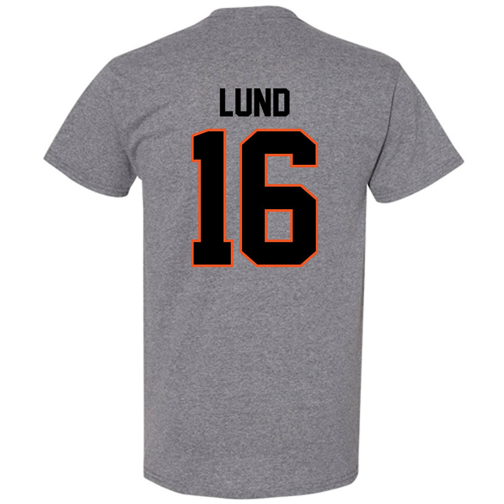 Oklahoma State - NCAA Baseball : Ethan Lund - Classic Shersey T-Shirt-1