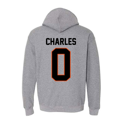 Oklahoma State - NCAA Football : Malik Charles - Classic Shersey Hooded Sweatshirt-1