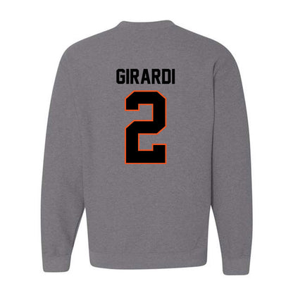 Oklahoma State - NCAA Women's Basketball : Lena Girardi - Classic Shersey Crewneck Sweatshirt-1